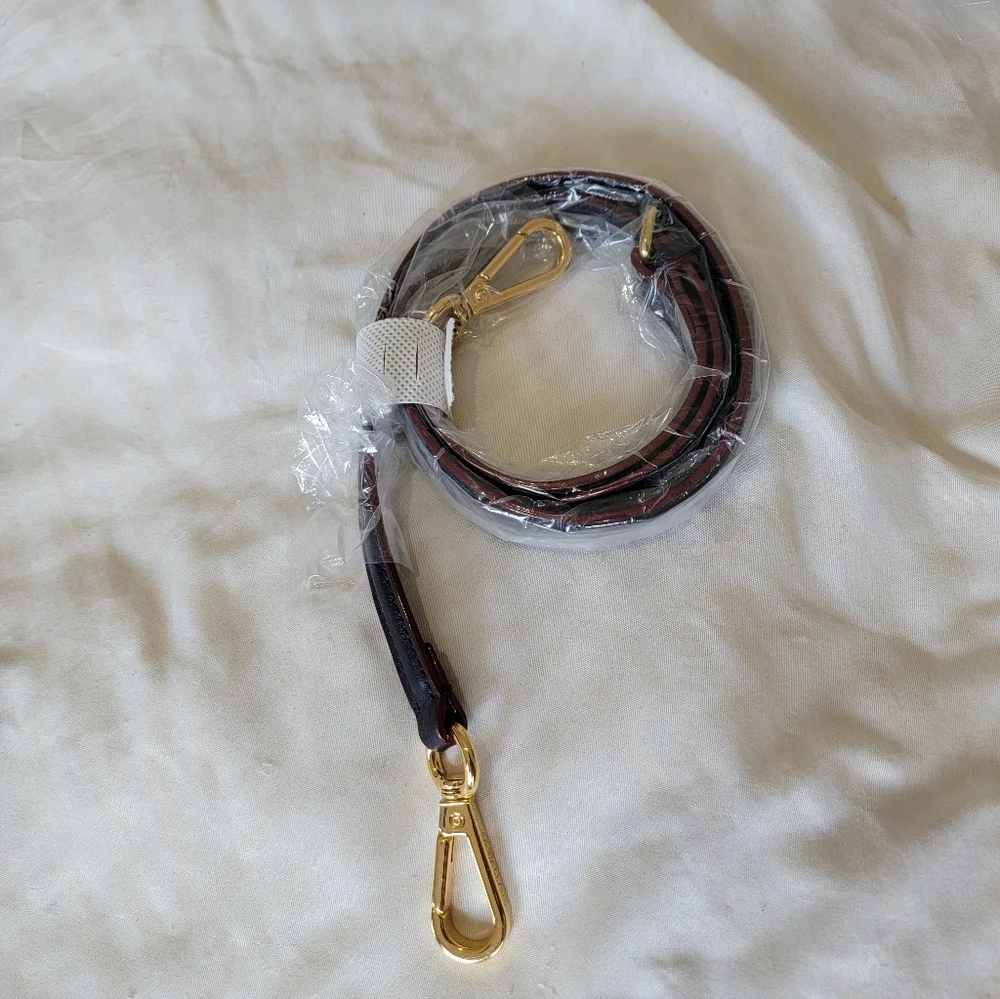 MZ Wallace Boysenberry Leather Strap - Picture 2 of 2